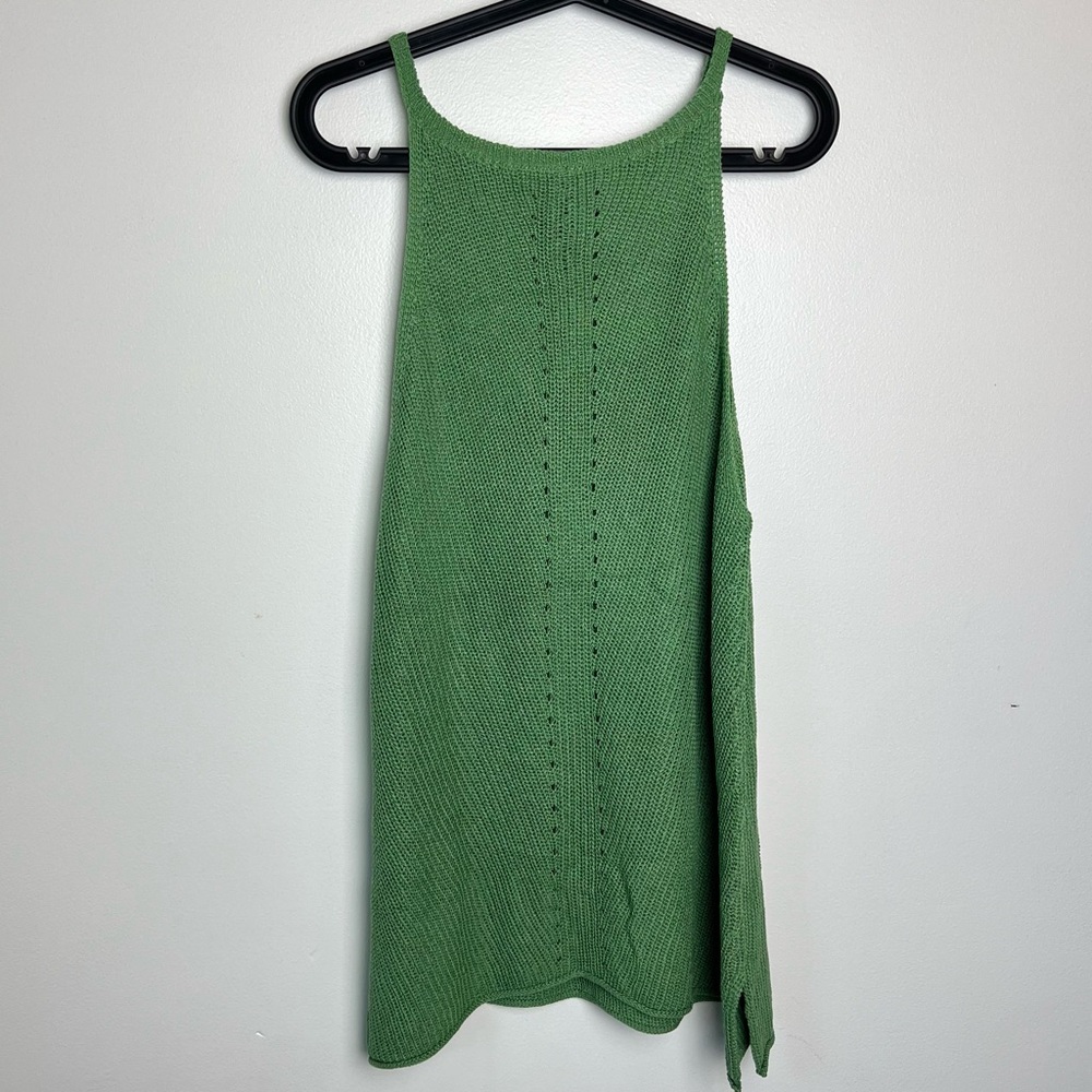GiGiO‎ Green Knit Sweater NWOT Women’s Tunic Shirt